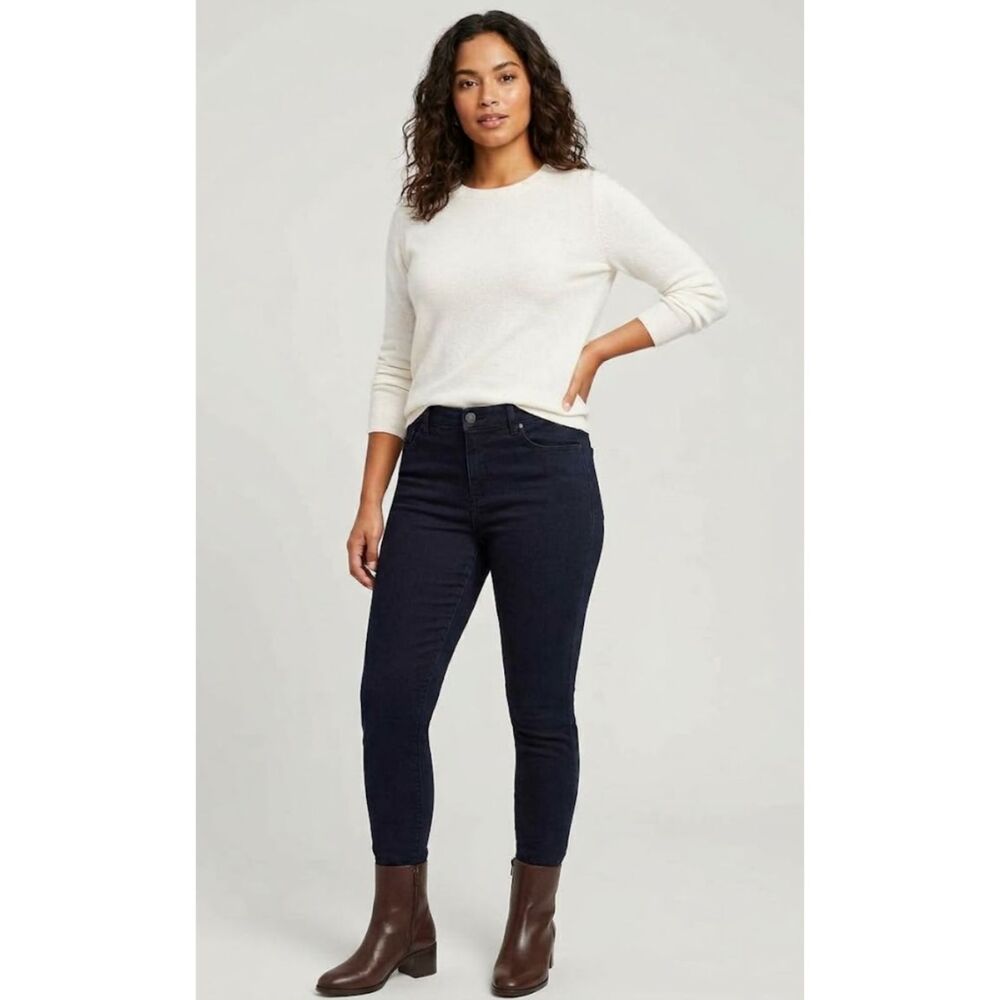 LOFT Five Pocket Soft Skinny Pants Black Women's Size 10 / 30